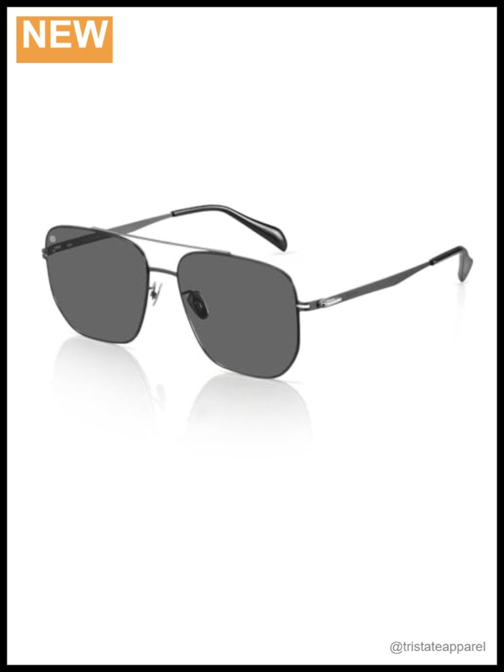 Aviator Sunglasses UV400 Protection Metal Frame Non-Polarized Adults